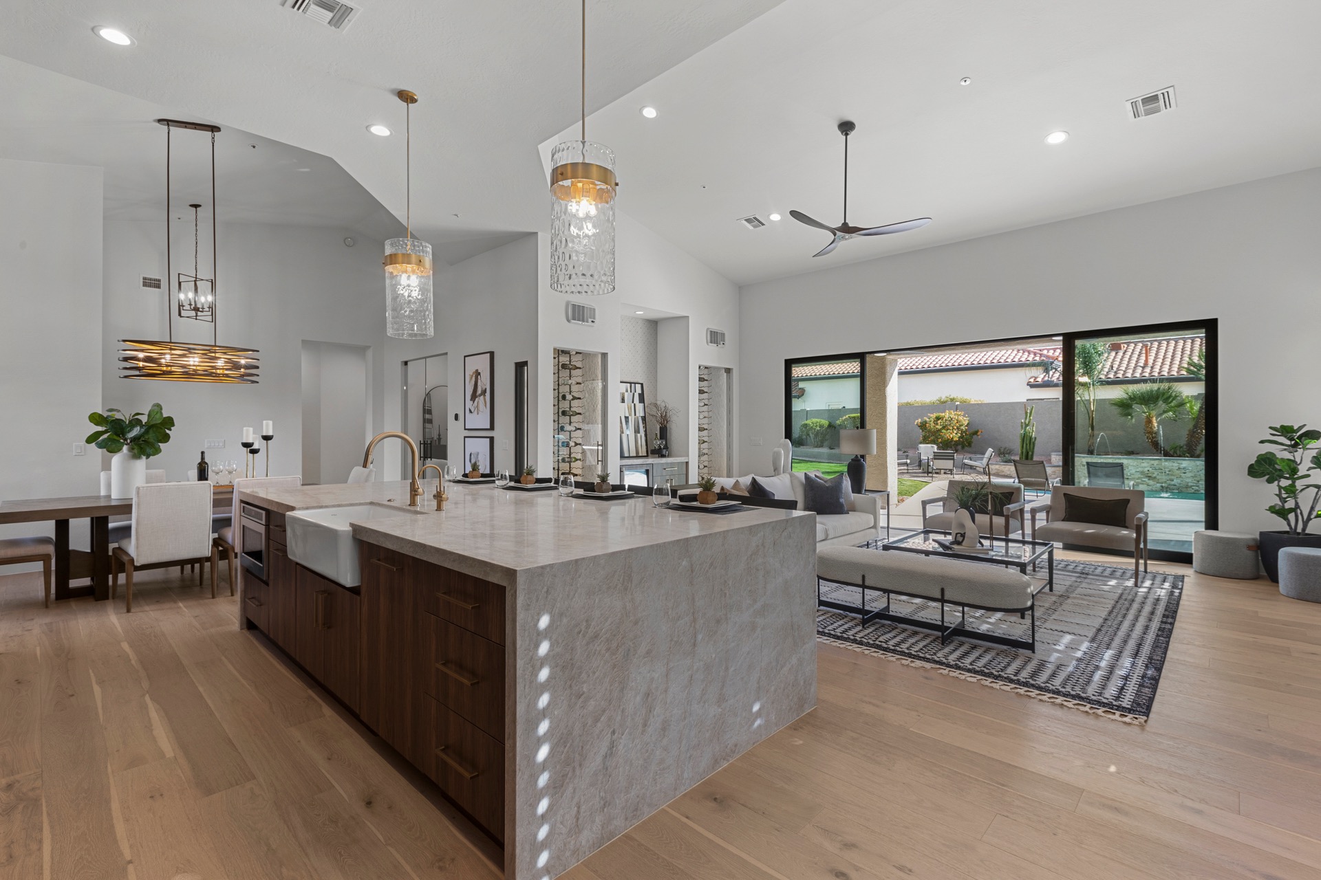 From divided rooms to connected living completed